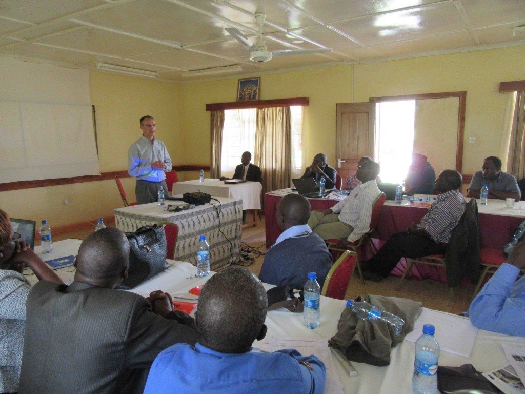 UNICEF Chief of WASH for Kenya, Dr Andrew Trevett